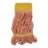Boardwalk Super Loop Wet Mop Head, Cotton/Synthetic Fiber, 5″ Headband, Small Size, Orange, 12/Carton