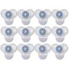 Boardwalk TBSP012I072M332143000 Green Apple Fragrance Urinal Screen with Non-para Cleaner Block (12/Box)