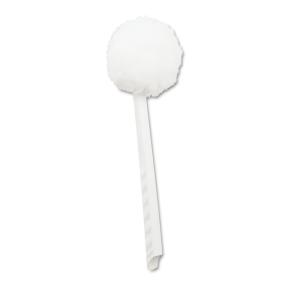 Boardwalk 00160 Deluxe Bowl Mop, 10″ Handle, 2″ dia. Head, Plastic, White (Case of 25)