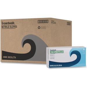 Boardwalk 382XLBXA 5 mil Disposable Examination Nitrile Gloves – X-Large, Blue (100/Box)