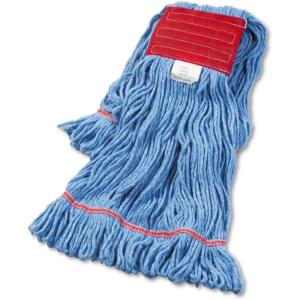 Boardwalk 503BLEA Su/ Loop Wet Mop Head, Cotton/Synthetic, Large Size, Blue(Blue)
