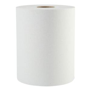 Boardwalk 6261 Hardwound Paper Towels, 1-Ply, 8″ x 600ft, White, 2″ Core (Case of 12 Rolls)(White)