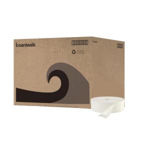 Boardwalk BWK 6102 2000′ Length, 12″ Width 2-Ply JRT Sr Roll Toilet Tissue