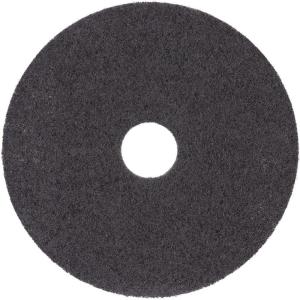 Boardwalk BWK4019HIP High Performance 19 in. Stripping Floor Pads – Grayish Black (5/Carton)