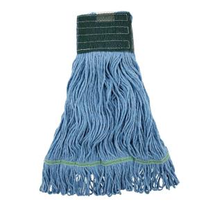 Boardwalk BWK402BL Cotton/Rayon Fiber Mop Head – Medium, Blue (12/Carton)