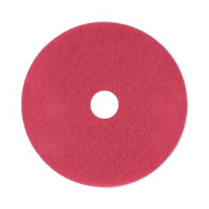 Boardwalk Buffing Floor Pads, 21″ Diameter, Red, 5/carton
