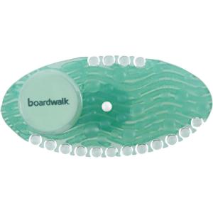 Boardwalk CURVP010I060M02AAS8100 Solid Curve Air Freshener – Cucumber Melon Fragrance, Green (10/Box)