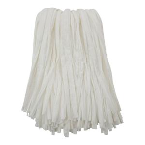 Boardwalk Cut-End Wet Mop Head, Rayon, No. 24, White, 12/Carton