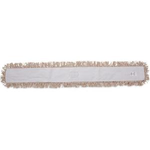 Boardwalk Industrial Dust Mop Head, Hygrade Cotton, 60w X 5d, White