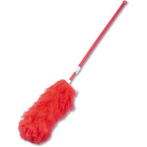 Boardwalk L3850 Lambswool Extendable Duster, Plastic Handle Extends 35″ to 48″, Assorted Colors