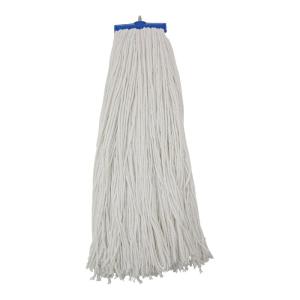 Boardwalk Mop Head, Economical Lie-Flat Head, Rayon Fiber, 32-Oz., White, 12/Carton