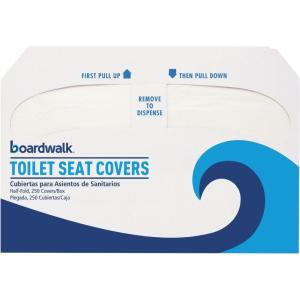 Boardwalk Premium Toilet Seat Covers, 250 Covers/box , 4 boxes/Carton (BWK K1000)
