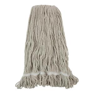 Boardwalk Pro Loop Web/tailband Wet Mop Head, Cotton, 24oz, White, 12/Carton