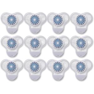 Boardwalk TBSP012I072M332143000 Green Apple Fragrance Urinal Screen with Non-para Cleaner Block (12/Box)